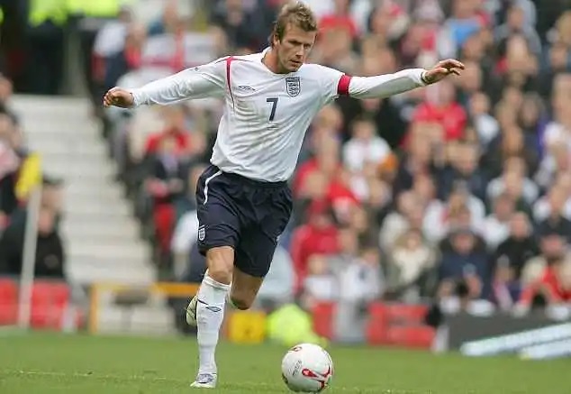 Ranking the 10 players with most free-kick goals in football history, 5 is David Beckham