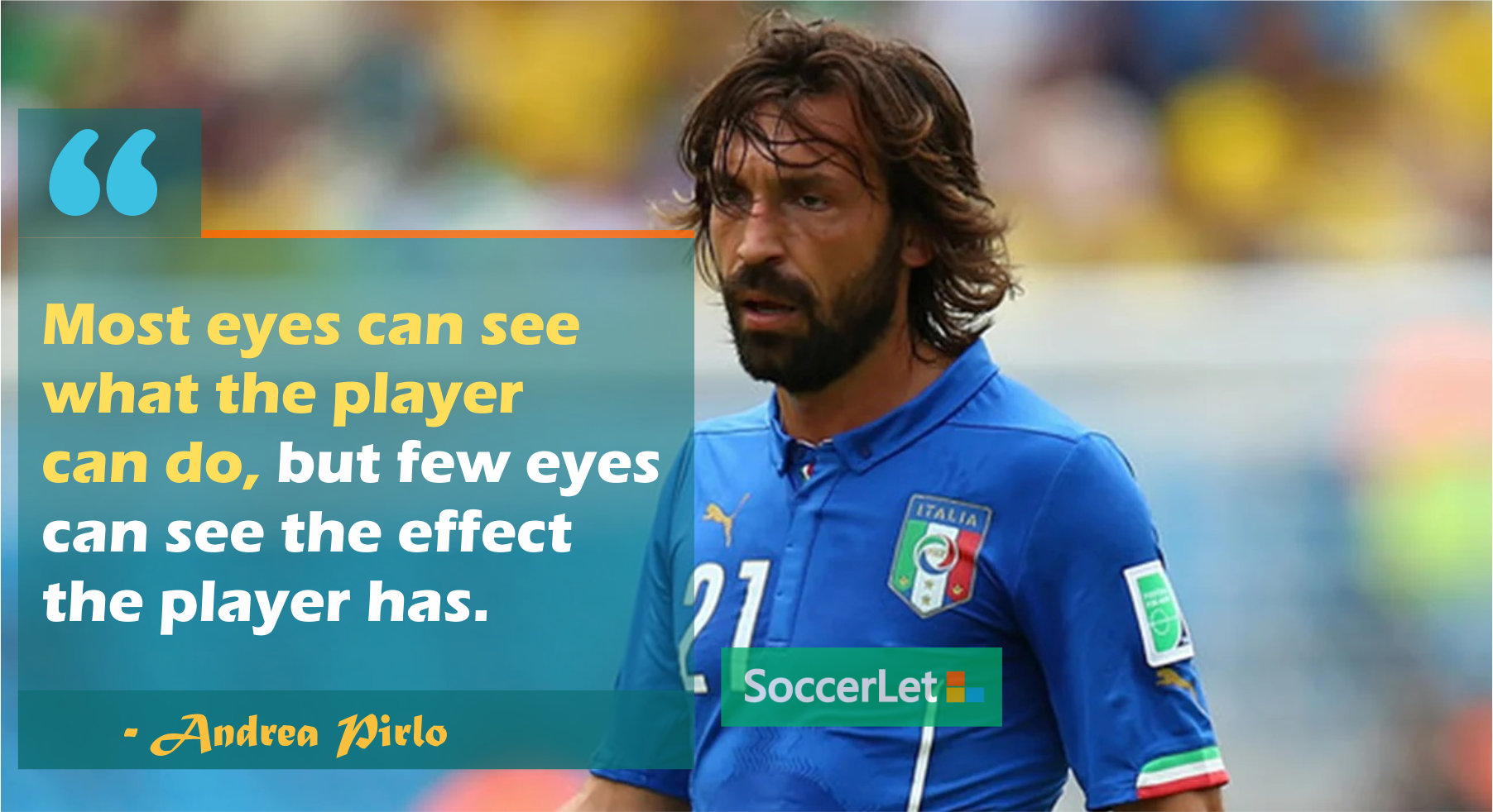 Football quotes, andrea pirlo quotes