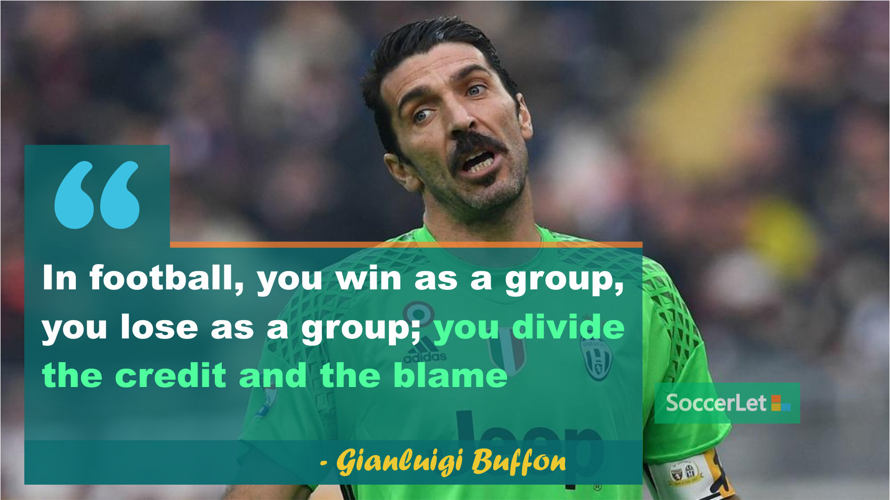 Football quotes, buffon quotes