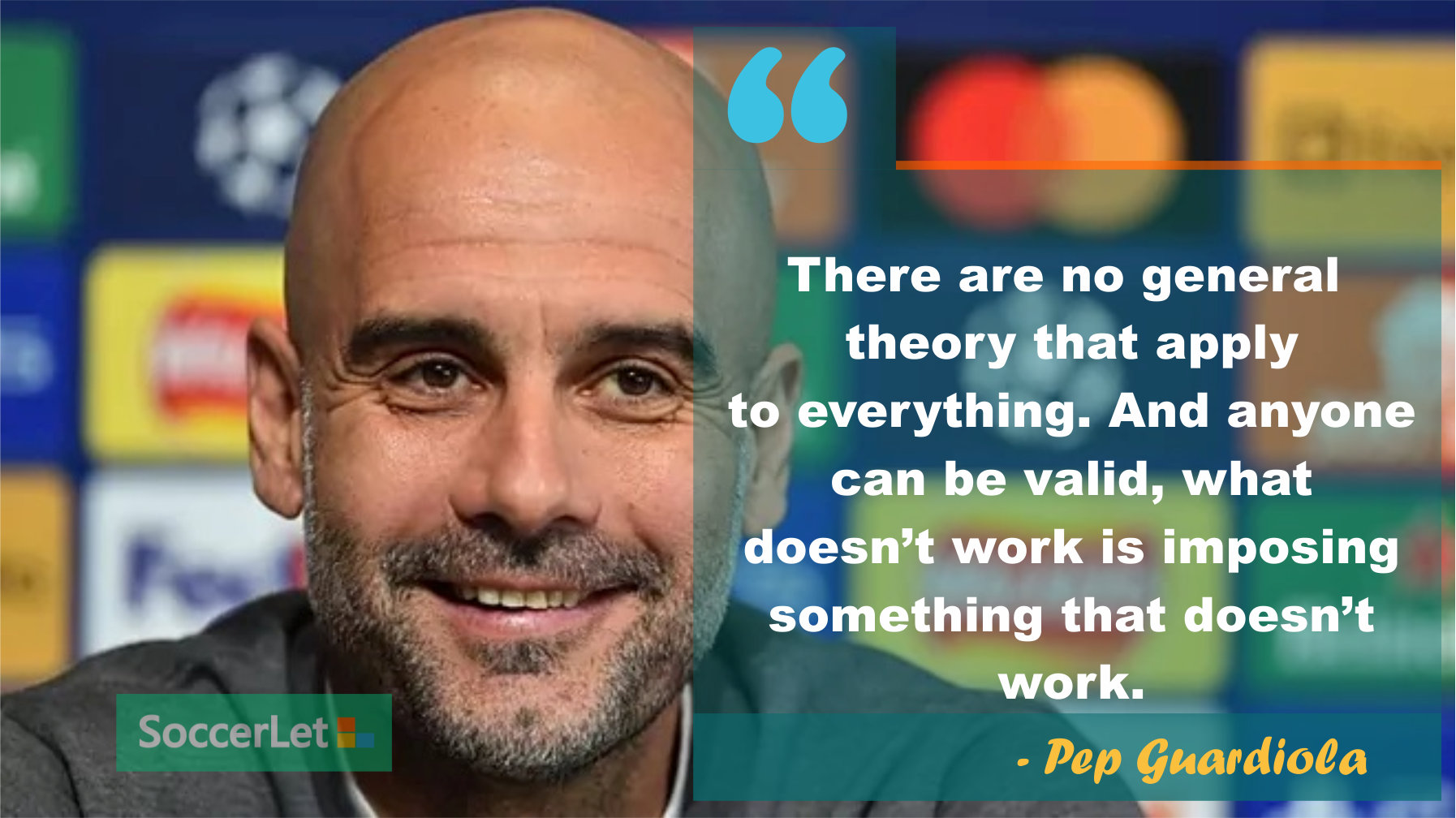 popular football quotes, pep guardiola famous quotes