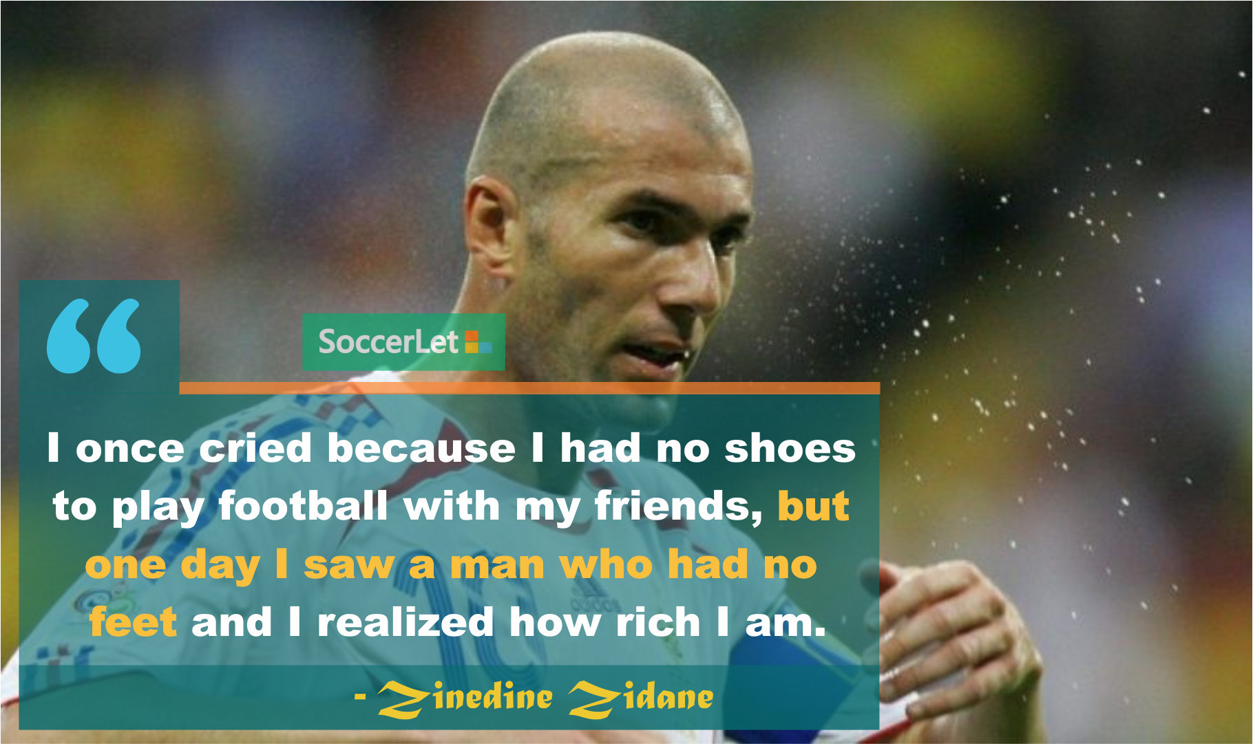 Football quotes, zidane quotes